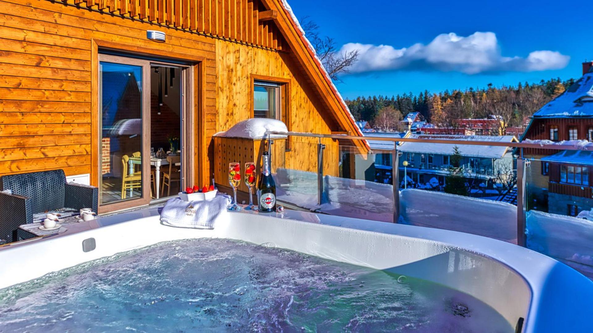 Royal Prestige Collection Z Prywatnym Jacuzzi - Stone Hill Z Basenem I Saunami * Szklarska Poreba